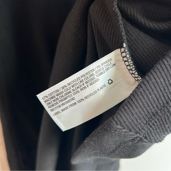 5/$25 Wild Fable Mini Dress, Sundress, Summer, Black, Medium, Ribbed - Picture 4 of 8